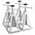 thumbnail image 1 of Crics Stabilisateurs en Aluminium pour Véhicule Récréatif, Lot de 4, Capacité de 6000 lbs, Hauteur Réglable 11 Po-17 Po pour Support de Nivellement de Véhicule Récréatif, 1 of 5