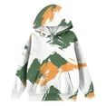 thumbnail image 4 of Xyxonk Camo Hoodies for Girls Toddler & Kids 10-12 Years Long Sleeve Maple Leaf Graphic Oversized Camouflage Sweatshirts with Pocket Winter Hunting Fleece Clothes,Saffron 90, 4 of 4