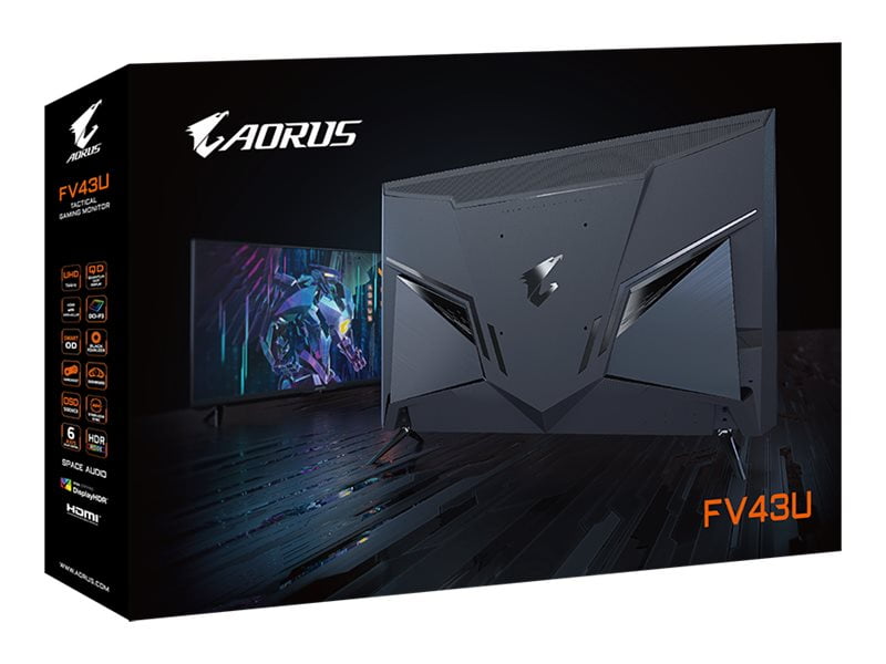 AORUS FV43U 3840 x 2160 UHDディスプレイ Gigabyte AORUS FV43U - LED monitor - 43