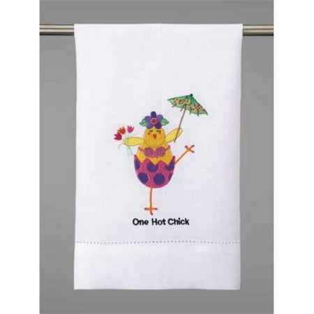 

Peking Handicraft 04CEL30WC 14 x 22 in. One Hot Chick GT 1 Design Kitchen Towel