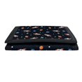 thumbnail image 5 of Chririnla Space Rocket Planets Children's Wallet for Travel, Polyester Kids Trifold Wallet with Velcro Waterproof Money Organizer, 5 of 7