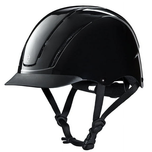 Troxel Spirit Low Profile Western Riding Helmet - Safety & Style Black / XSmall