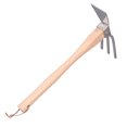 thumbnail image 3 of Gardening Hoe, Light Weight Small Volume Hoe Rake Hand Tool Fine Workmanship  For Miniature Garden For Gardening, 3 of 8