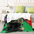 thumbnail image 5 of Sakamoto Days Blanket Soft Flannel Bed Sofa Couch Throw Birthday Gift, 5 of 8