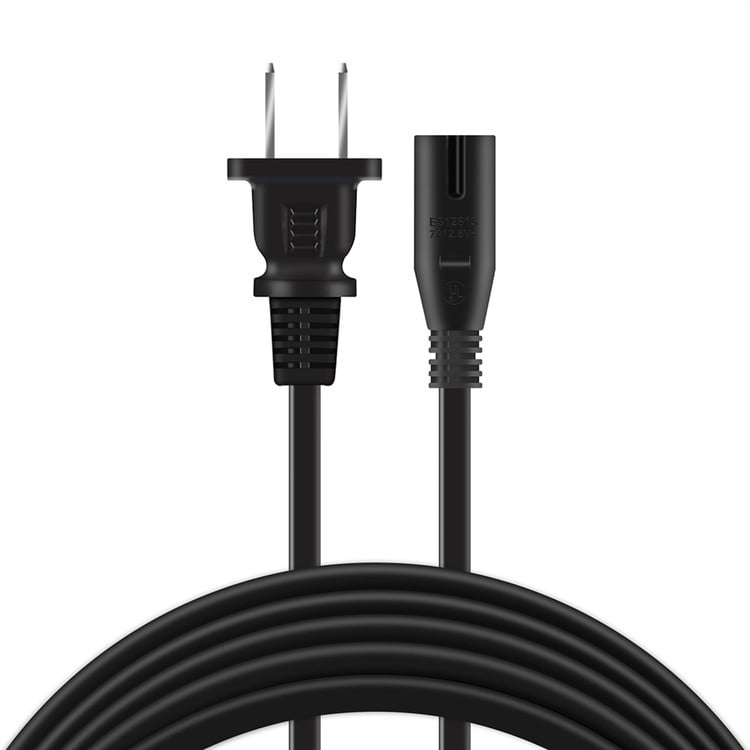 SapplySource 6ft/1.8m UL Listed AC in Power Cord Outlet Socket Cable Plug Lead for Geneva S Sound iPod System 