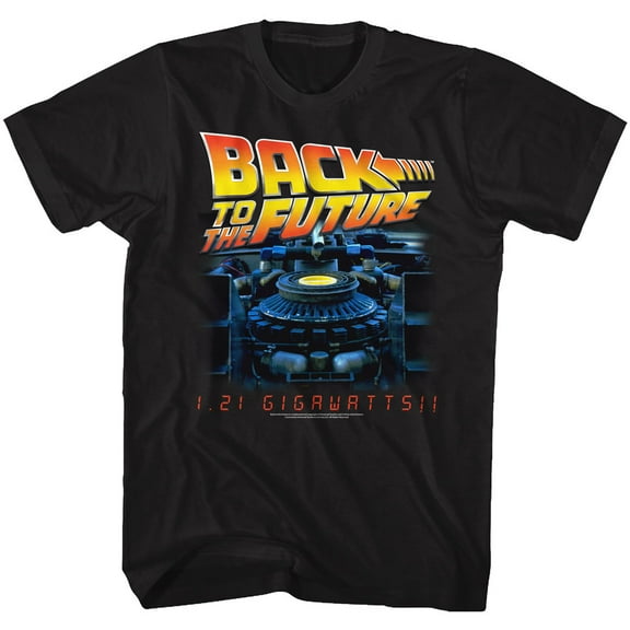 Back to the Future G Side Adult T-Shirt