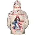 thumbnail image 2 of Republican English Springer Spaniel Making Woof Count Election 2024 All Over Print 3D Hoodie Unisex Merch Hoodies Springers Dog Lover Gifts - 01002, 2 of 6