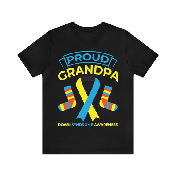 Proud Grandpa, Down Syndrome Awareness T-Shirt