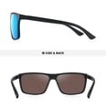 thumbnail image 4 of Gafas de sol MERRY'S Rectangulares Polarizadas UV400 S8225 para hombre y mujer, 4 of 6