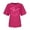 A-Hot Pink58, variant on Yuanlong Womens Tshirts Short Sleeve Round Neck Tops With Pink Ribbon Print Breast Cancer Awareness Month Daily T Shirts