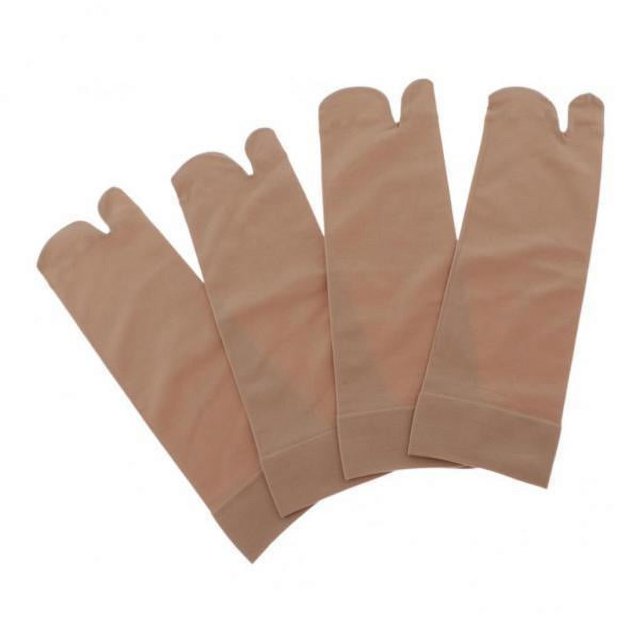 5x2 Pares de Calcetines Tabi para Mujer, Calcetines Tobilleros Antideslizantes, Calcetines de Tripulación, 5 piezas