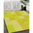 thumbnail image 2 of Ahgly Company Indoor Rectangle Patterned Canary Yellow Area Rugs, 7' x 10', 2 of 6