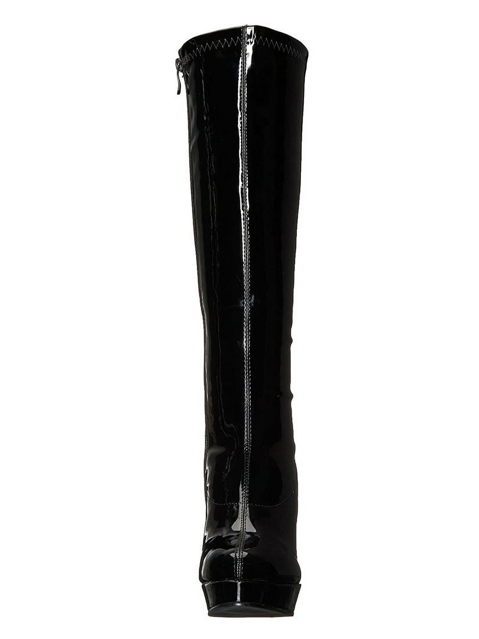 Black Knee-high Boot Adult - Walmart.com