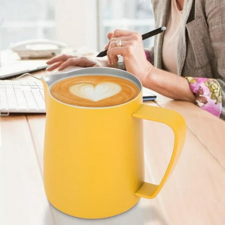 

600Ml Stainless Steel Milk Frother Cup Pitcher Latte Art Milk Frothing Cup For Cafe Use