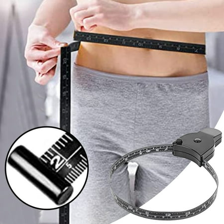 

MIARHB 2-pack Body Tape Measure 60 Inches Auto Retractable Tape Measure for Body Measurement and Weight- Loss Accurate Tape Measure for Clothes