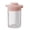 Pink color, variant on Baby Travel Milk Organizers - 80ml Compartments, Ergonomic Dual-Lid Feeding Soluions