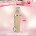 thumbnail image 2 of Uxcell Mini Cup Keychain, Lip Balm Holder Small Cup Mini Tumbler Key Chain Charm for Backpack Handbag Purse Beige, 2 of 7