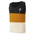 thumbnail image 3 of WAVSUF Summer Sports Tank Tops for Mens Quick Dry Vest Muscle Gym Undershirts Tank Printed Round Neck Tops Sleeveles Pullover Gold Size L, 3 of 3