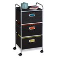 thumbnail image 1 of Honey-Can-Do 3-Drawer Fabric Storage Cart, 1 of 3