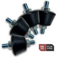 thumbnail image 4 of Amortiguadores de buena elasticidad, amortiguadores de vibraciones de funcionamiento silencioso para aires acondicionados, zapatas de freno de goma de inserción rápida, freno ajustable para montaje, 4 of 5