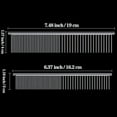 thumbnail image 2 of 2/1PCS Dog Grooming Comb Pet Dog Combs With Rounded Ends Stainless Steel Teeth Cat Comb For Knots Mats & Loose Hair Removal Dematting Tool For Small Medium & Large Pets, 2 of 5