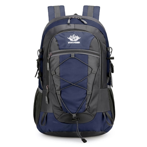 Mochila Escalada Senderismo Camping Btafrte gran capacidad azul