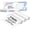 Letter, variant on HKHKPI N80 Portable Printer, Thermal Inkless Printer Fit for Android iOS Phones & Laptops for Travel Home Car Office