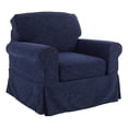 thumbnail image 1 of OSP Home Furnishings Ashton Chaise avec Housse en Tissu Bleu Marine, 1 of 6