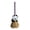 Purple, variant on Halloween Witch Broom Decoration, 31.5" Hanging or Standing Prop with Pumpkin Accent, Decorative Ornament for Indoor/Outdoor Haunted House, Party, and Home Decor