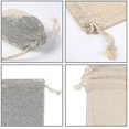 thumbnail image 2 of 50pcs Small Burlap Bags With Drawstring Gift Reusable Small Sachet Bag, 2 of 4