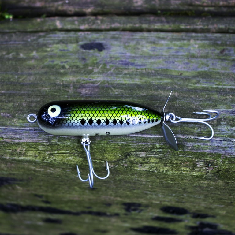 Heddon Baby Torpedo Topwater Baby Bass 2 1/2 inch 3/8 oz water