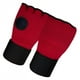 thumbnail image 5 of Venda de gel para boxeo, protector interno para guantes de boxeo, lavable, medio dedo. Rojo, 5 of 9