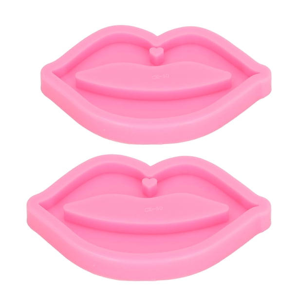 Moldes de Silicona NikouMX con Forma de Labio para Decoración de Pasteles