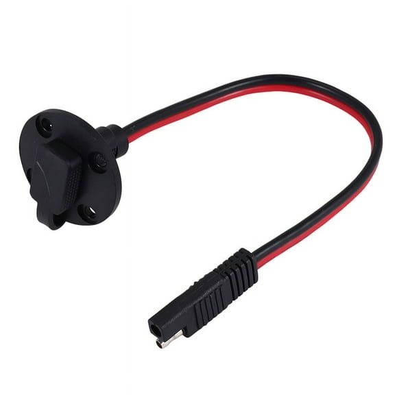 SAE Connector - 12 AWG SAE Cable for Solar Generator Battery Charger