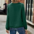 thumbnail image 5 of Ohufall Womens Tops, Women's Fashion Casual Spring Summer Long Sleeve V-Neck Blouses & Shirts Womens Fashion, 5 of 7