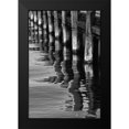 thumbnail image 2 of Peterson, Lee 17x24 Black Modern Framed Museum Art Print Titled - Pier Pilings VIII, 2 of 5