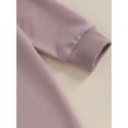 thumbnail image 6 of Jxzom Newborn Baby Girl Romper Clothes 0 3 6 12 18 Months Daddys Girls Embroidered Long Sleeve One Piece Jumpsuit with Headband, 6 of 8