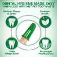 thumbnail image 3 of El mejor cepillo de dientes para perros del veterinario | Fácil limpieza dental para el cuidado dental de perros, perfecta para perros y gatos | Viene con 10 cepillos suaves para dedos por paquete., 3 of 5