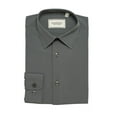 thumbnail image 2 of Adam Baker Boy's Regular Fit 4-Way Stretch Long Sleeve Solid Dress Shirt - Colors, 2 of 2