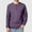 44 Purple, variant on guisaled Mens Henley Shirts Long Sleeve Waffle Knit Cotton Thermal Shirt Solid Color Classic Basic Slim Fit Crewneck Undershirts Valentines Day s