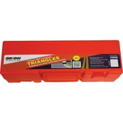 Orion Safety Standard #125 Fluorescent Orange Emergency Warning Triangle Kit 461 461 573140