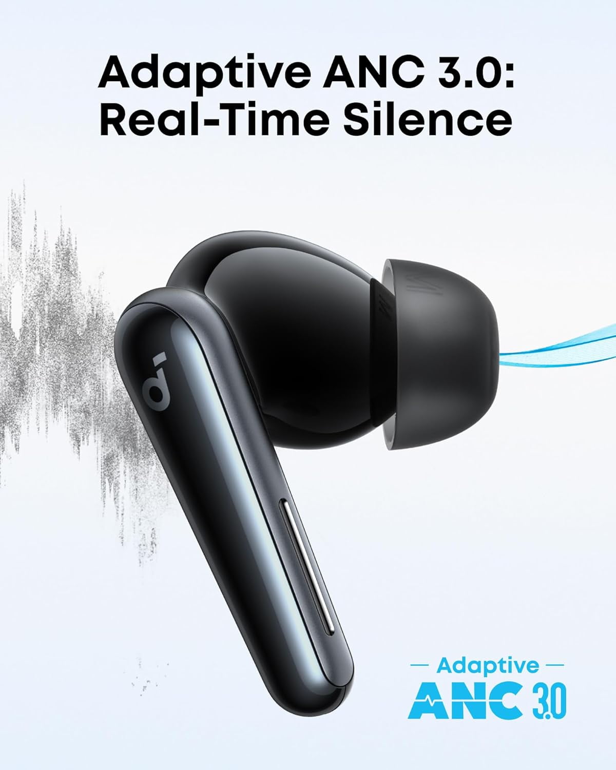 Soundcore Liberty 5 Noise-Cancelling Wireless Earbuds, Adaptive ANC, 2x Voice Reduction, 6-Mic AI Clear Calls, Dolby Audio, Fast Charging
