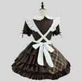 thumbnail image 5 of Plus Size Anime Detective Maid Performance Outfit for Women, 5 of 7