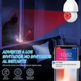 thumbnail image 3 of Nanwei Foco Con Camara De Seguridad Wifi, 2mp Camara De Foco, Icsee O Tris Home App, Base E27, Audio Bidireccional, Visión Nocturnadetección De Movimiento Con Alerta, Compatible Con Alexa, 3 of 8