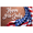 4A, variant on American Flag Theme Independence Day Celebration Banner Patriotic Design Happy 4th of July Decoration for National Holidays Outdoor Events Party Background