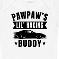thumbnail image 4 of Inktastic Pawpaw's Lil' Racing Buddy with Car Silhouette Boys or Girls Baby Bodysuit, 4 of 5