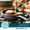 thumbnail image 6 of Rachael Ray Enameled Cast Iron 3-in-1 Dutch Oven Skillet Saute Combo, 4 Quart, Gray, 6 of 14