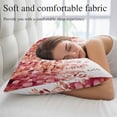 thumbnail image 5 of Red Eucalyptus Leaves Pillow Covers 12"x20", Spring Floral Summer Botanical Soft Brushed Microfiber Breathable Throw Pillow Covers, Pillowcase with Zipper for Couch Sofa Bedroom Living Room, 5 of 9