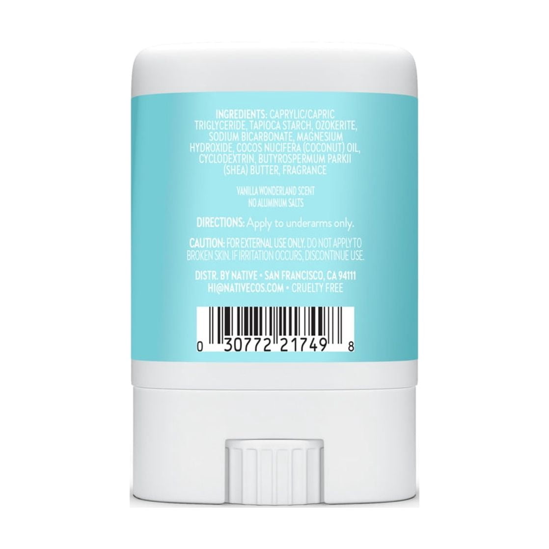 Native Limited Edition Vanilla Wonderland Mini Deodorant 0.35 oz