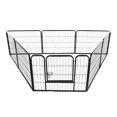 thumbnail image 4 of Flroha Foldable Dog Playpen 8 Panels Outdoor Dog Fences Heavy Duty Exercise Pen for Puppies 24 Inch Height Puppy Playpen for RV Camping well-liked, 4 of 9